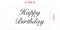 Fancy Happy Birthday Cake Stencil | C241 by Designer Stencils | Stencils for Royal Icing, Airbrush, Dusting Powder |
